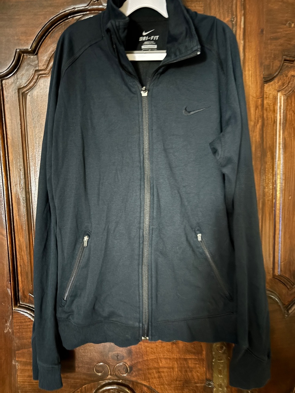 Nike Women’s Black Dri-FIT Full-Zip Jacket